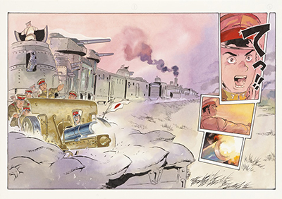 描く人、安彦良和 | 渋谷区立松濤美術館 | 美術館・展覧会情報サイト