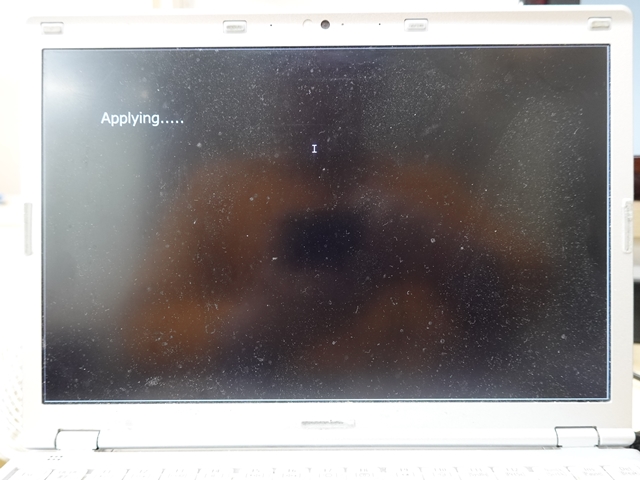 PanasonicレッツノートLet's Note CF-SZ6を工場出荷状態に初期化する