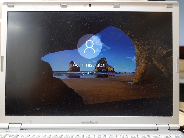 PanasonicレッツノートLet's Note CF-SZ6を工場出荷状態に初期化する