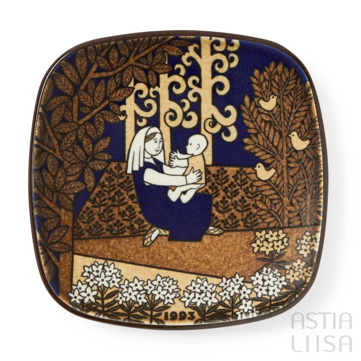 Arabia Kalevala 1993 イヤープレート, ヴィンテージ | Astialiisa Online