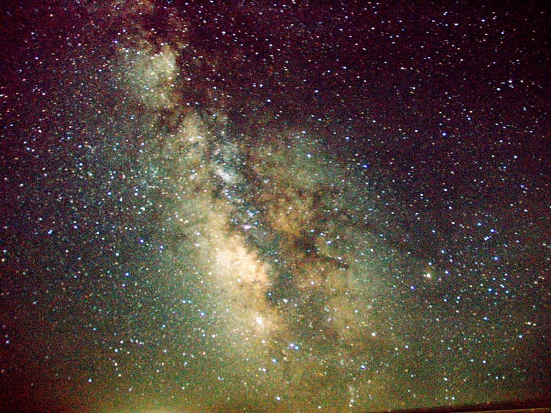 ニコン D70による作例（夏の天の川）