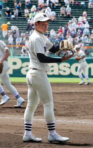 188センチの一関学院1年生左腕が初登板 将来性感じる投げっぷり - 高校