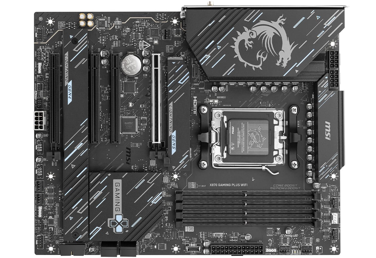 X870 GAMING PLUS WIFI | MSI マザーボード AMD X870E/X870チップ