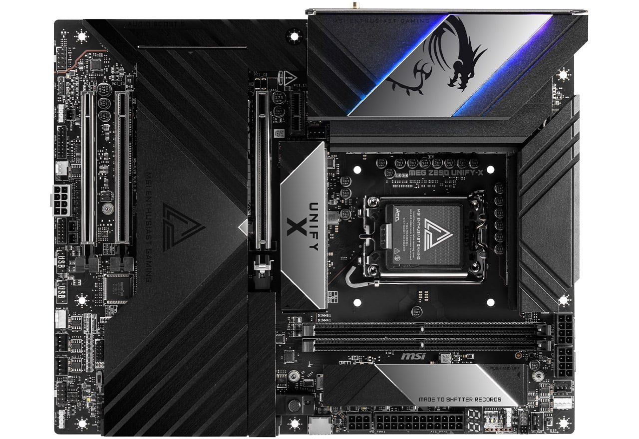 MEG Z890 UNIFY-X | MSI マザーボード Intel Z890チップセット | 株式