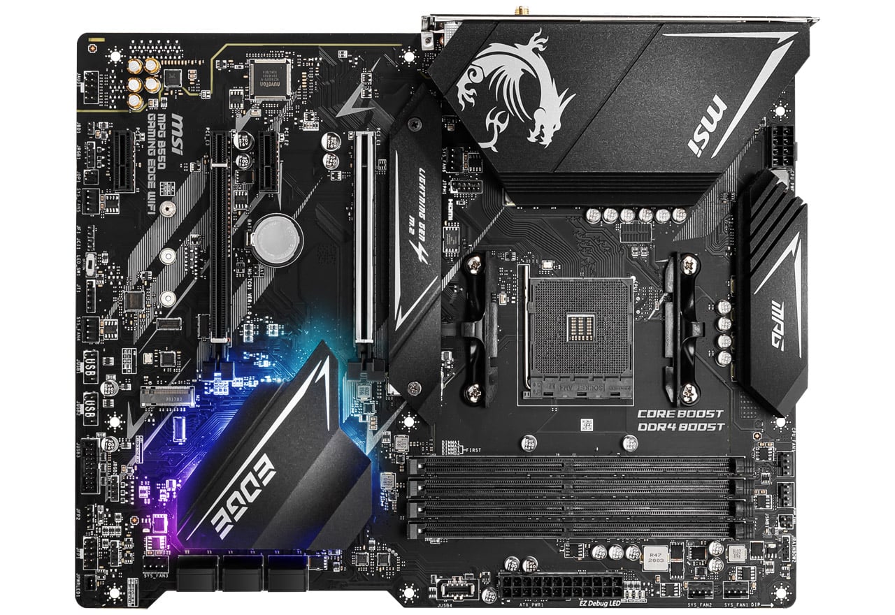 MPG B550 GAMING EDGE WIFI | MSI マザーボード AMD B550チップセット