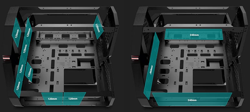 Deepcool QUADSTELLAR INFINITY 4つの独立したチャンバー装備