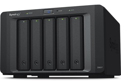 DiskStation DS1517+ | Synology ビジネス向け 5ベイオールインワンNAS
