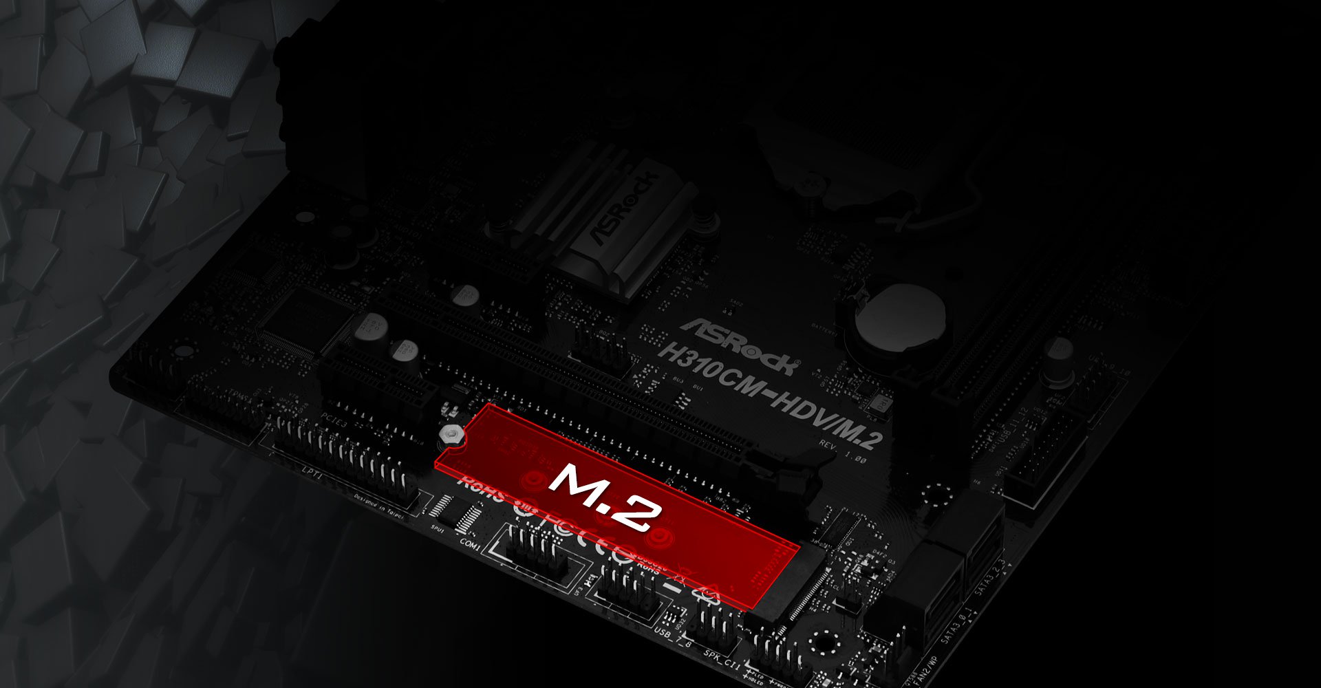 i5-9400F H310CM-HDV/M.2 マザボ DDR4メモリ8G×2 ASRock H310CM-HDV/M.2 Intel mATX Motherboard, Intel H310 Chipset