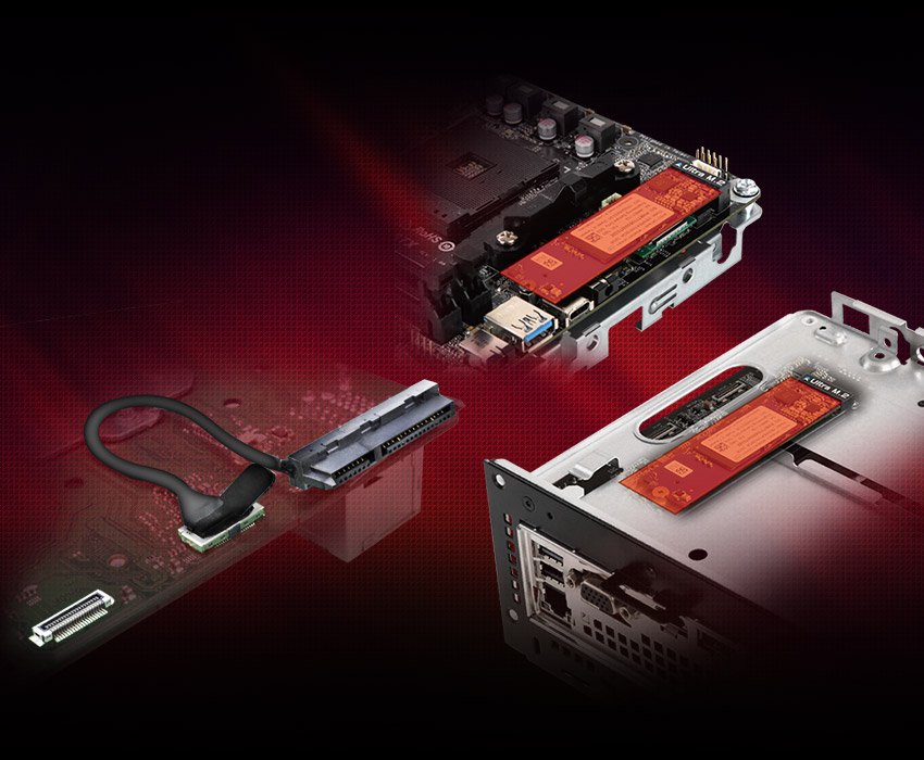 ASRock　DeskMiniA300Series ASRock > DeskMini A300 Series