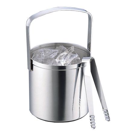 9511220｜アイスペール フタなし(トング付) MR-122 ステンレス 1300ml