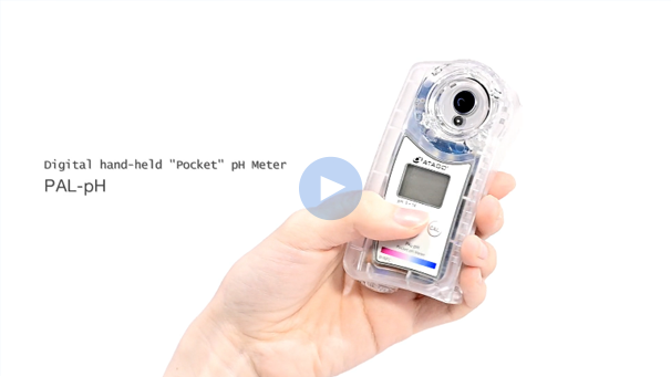 電解水（次亜塩素酸水）の適切なpH管理に、ポケットpHメーター PAL-pH