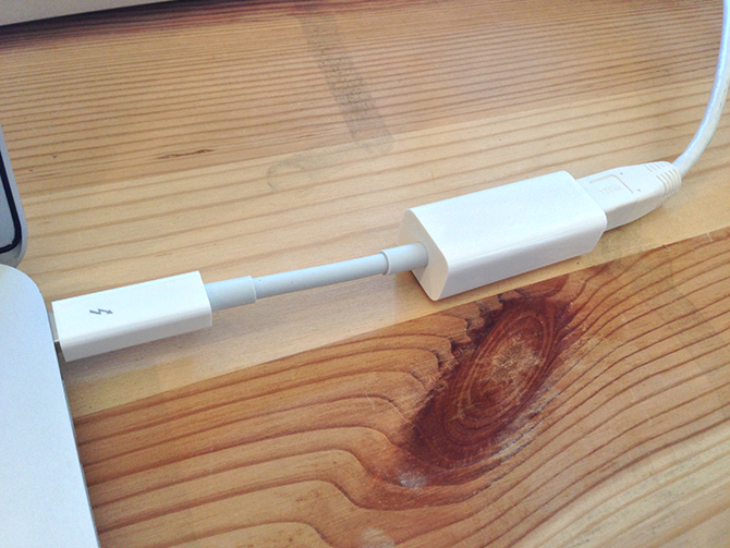 Thunderbolt-Firewire800変換アダプタを使ってMOTU UltraLiteを動かす