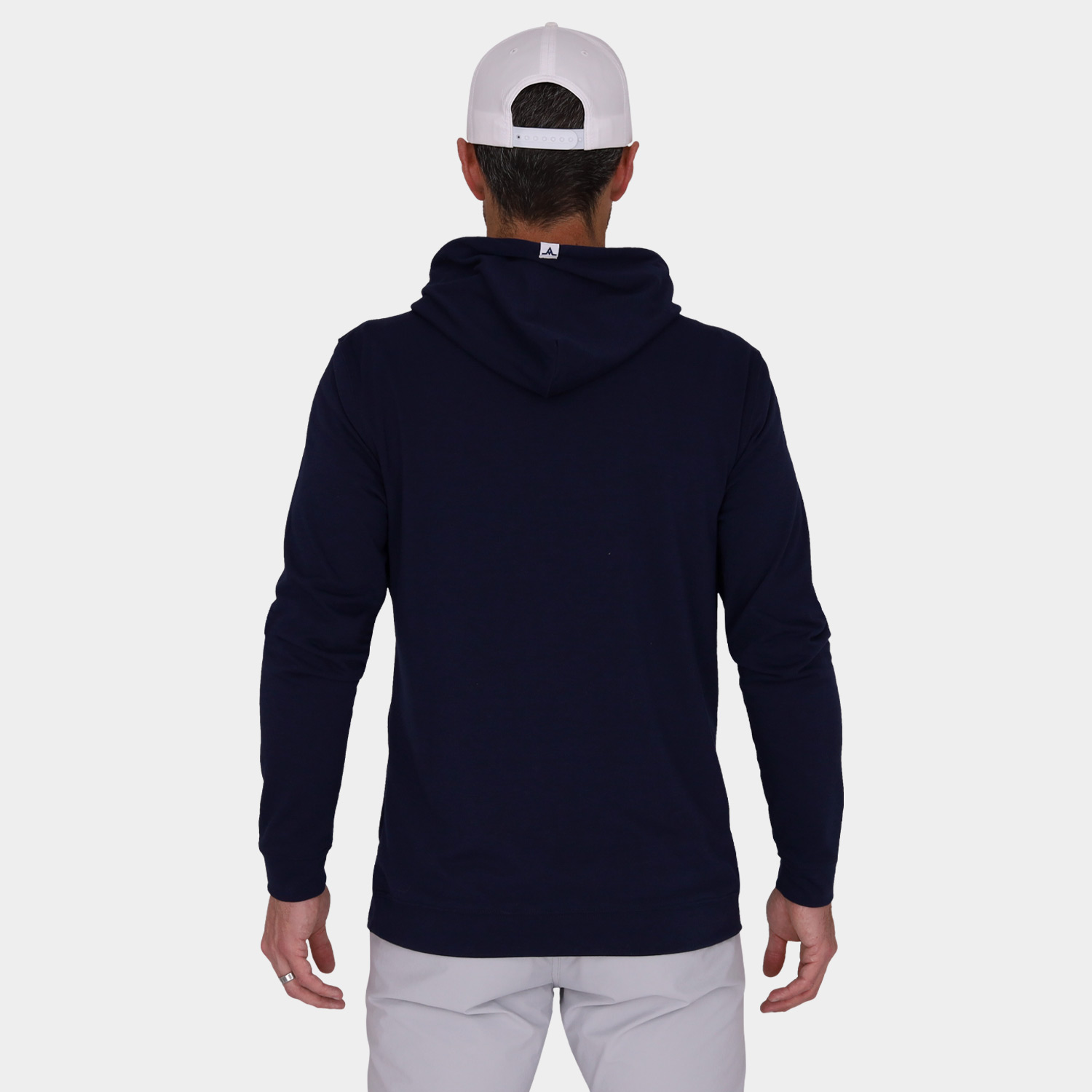 Performance Golf Hoodie: Navy Blue | Avalon Modern Golf Apparel