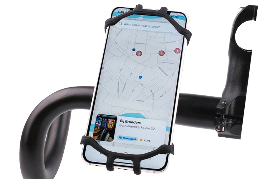 バイク＆自転車スマホホルダー3 シリコン (GN-13) | 株式会社アークス