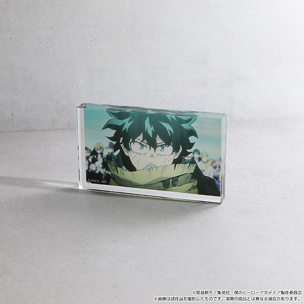 僕のヒーローアカデミア 6期OPEDアクリルブロック OP緑谷&1-A: キャラ