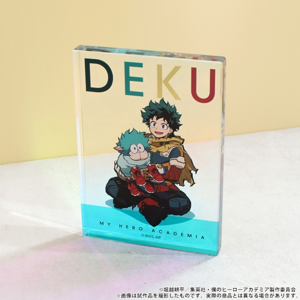 僕のヒーローアカデミア オーロラアクリルブロック 緑谷出久