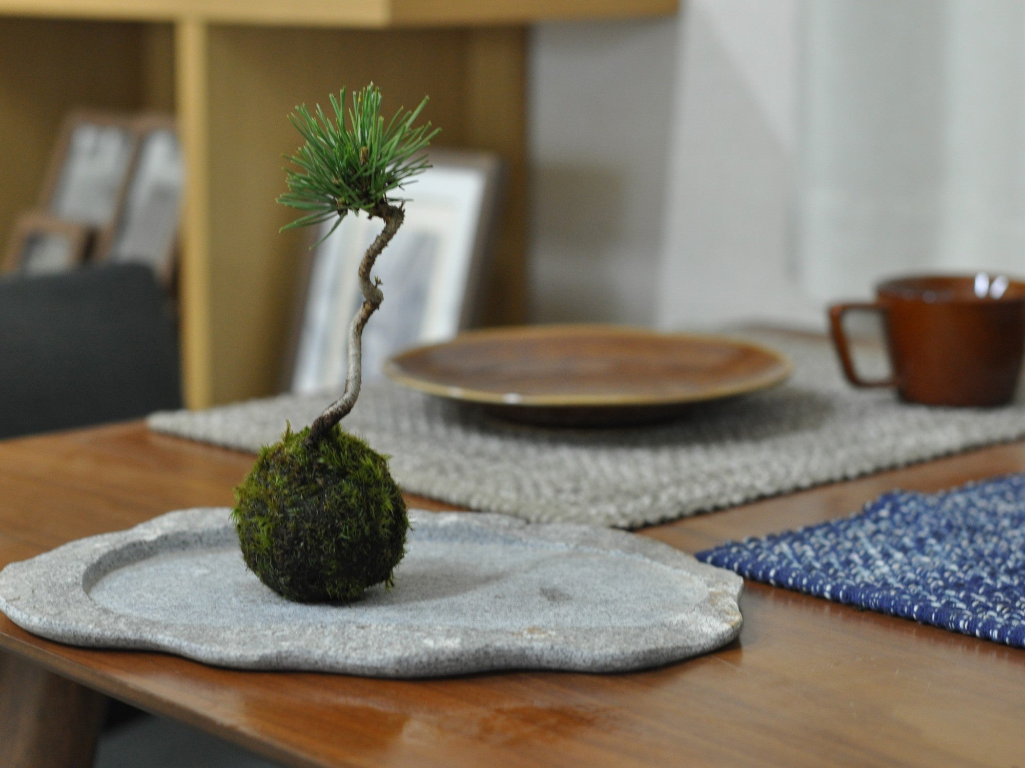 庵治石 花台 お皿 楕円形 (漆無し)の販売｜盆栽妙 – 盆栽妙 本店