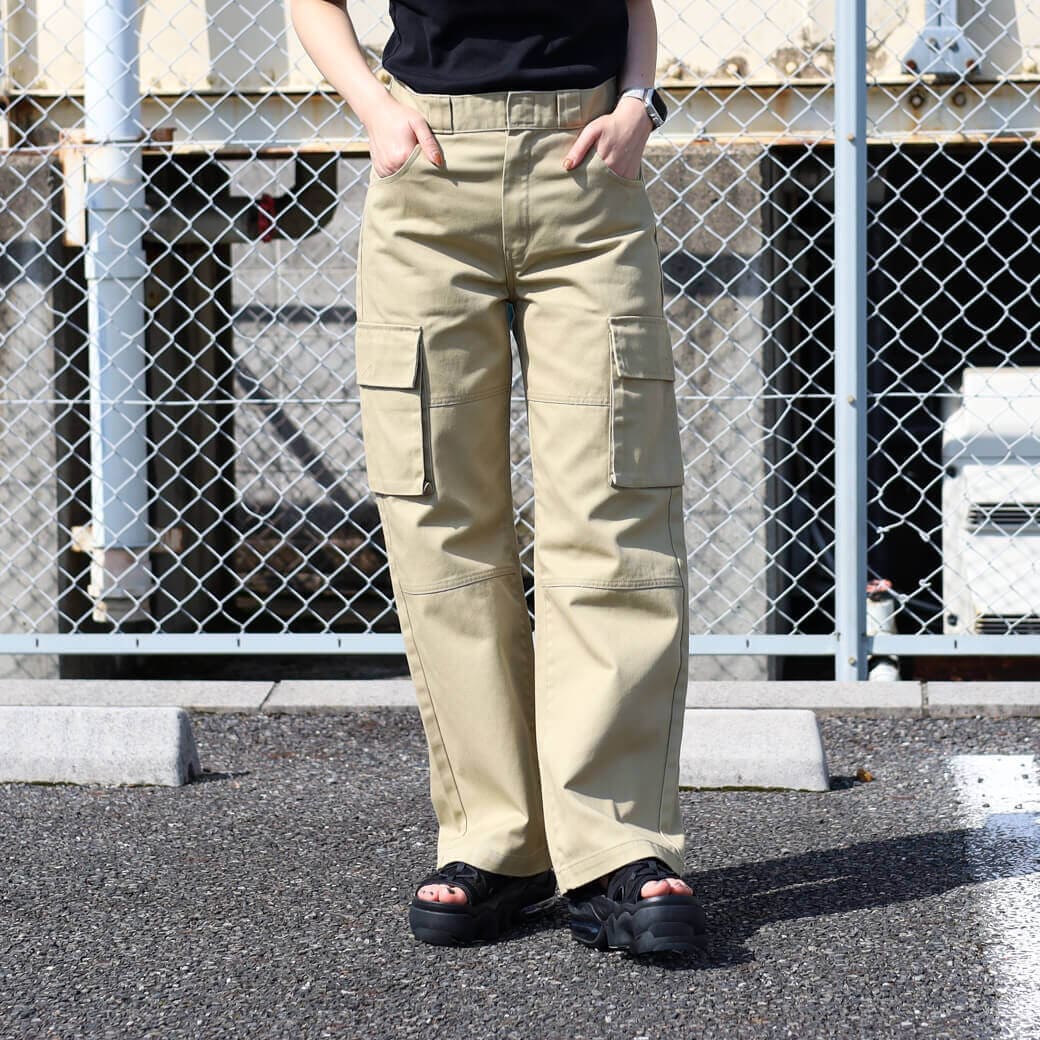 X-girl エックスガール ワイドレッグチノパンツ｜BORN FREE ONLINE SHOP