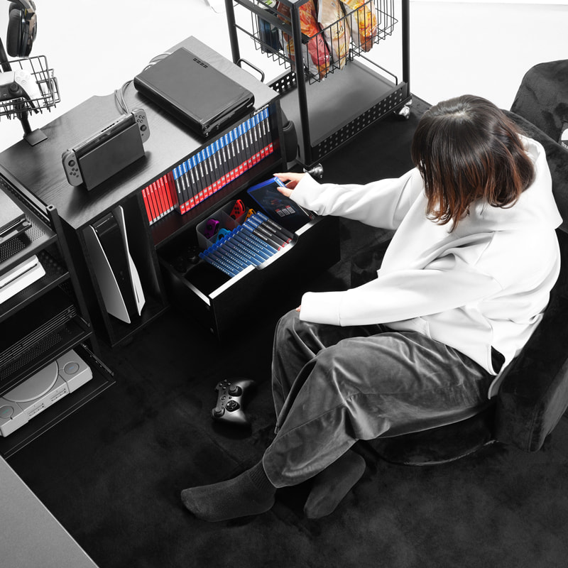 ゲーム機収納ラック キャビネットタイプ BHS-640G | Bauhütte®