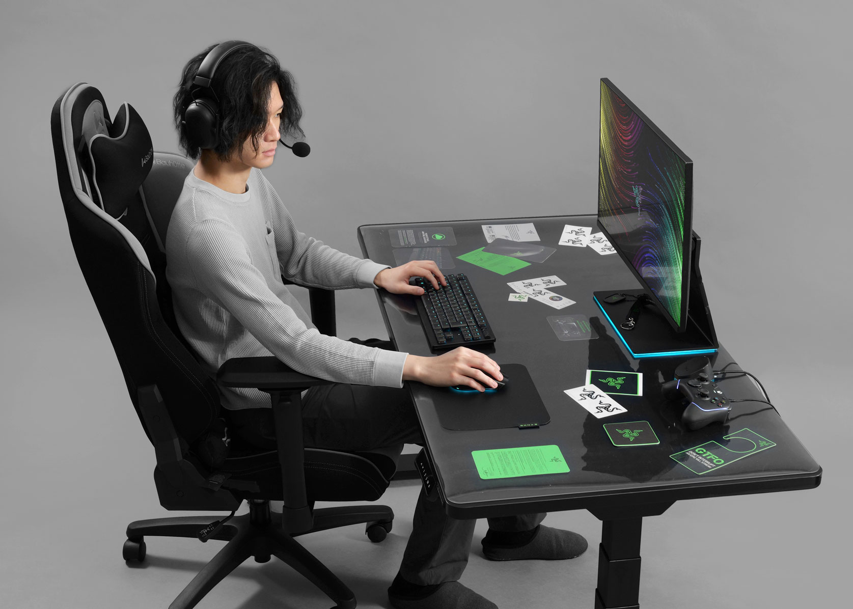 挟めるデスクマット BDM-1000 / 1200 / 1400 | Bauhütte®