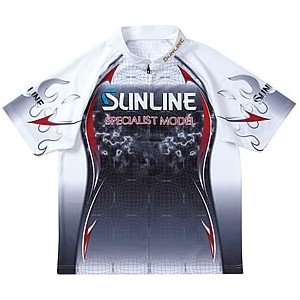 サンライン PRODRYジップアップシャツSTW5513CW 3L - 【バス・トラウト