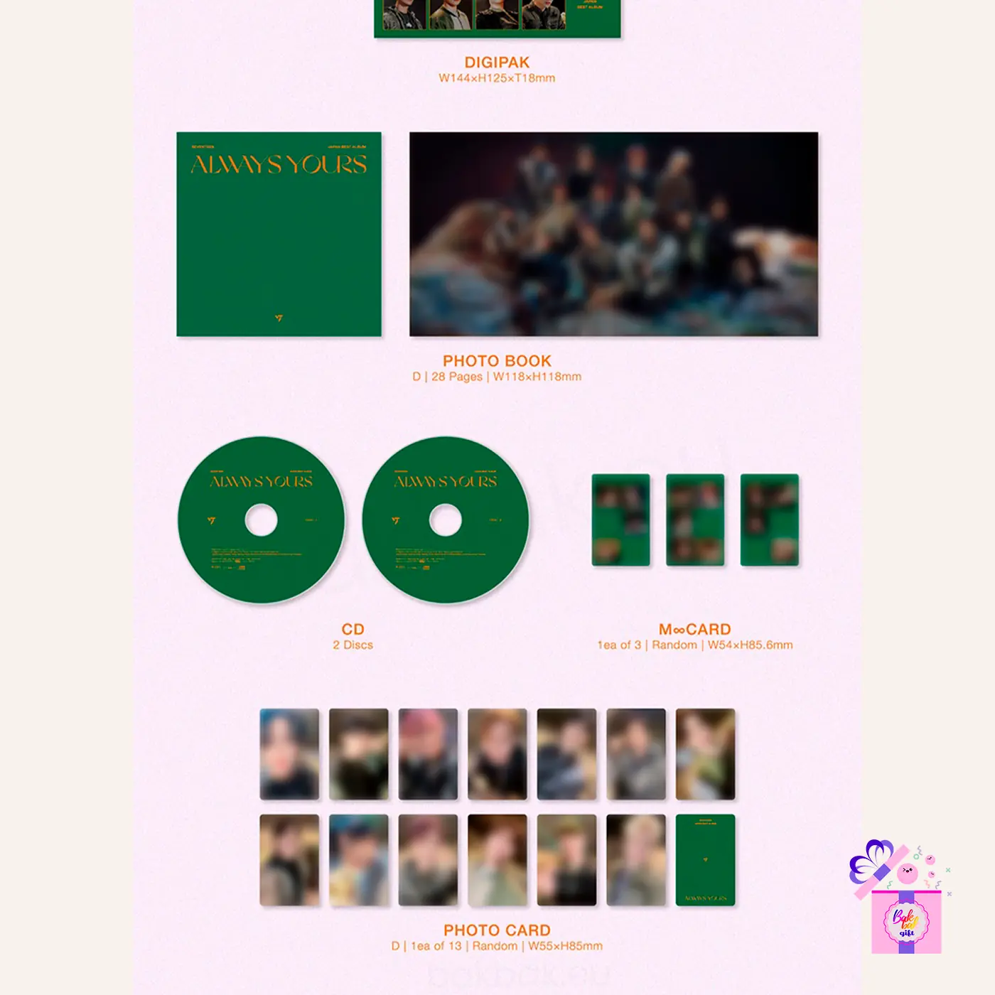 SEVENTEEN – ALWAYS YOURS [Limited Edition] – Bak Bak K-Pop Store