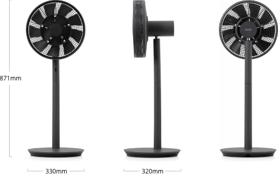 スペック | The GreenFan | BALMUDA（バルミューダ）公式サイト