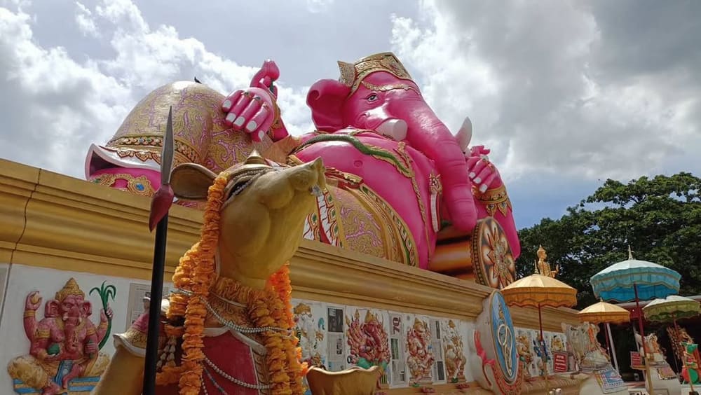 ピンクのガネーシャ】願いを倍速で叶えてくれるワット・サマーン・ラッ