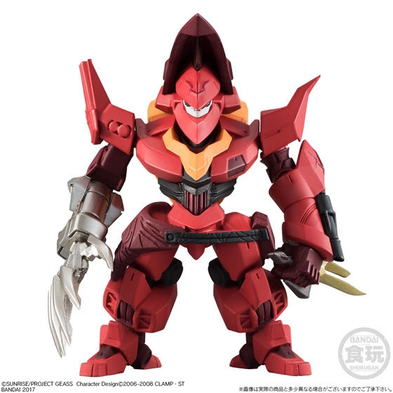 FW CONVERGE MECHANICS コードギアス 紅蓮弐式｜発売日：2017年10月23