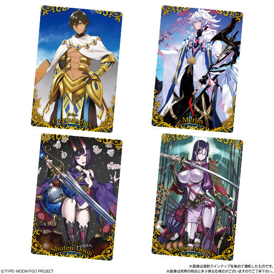 Fate/Grand Orderウエハース2｜発売日：2018年3月13日｜バンダイ