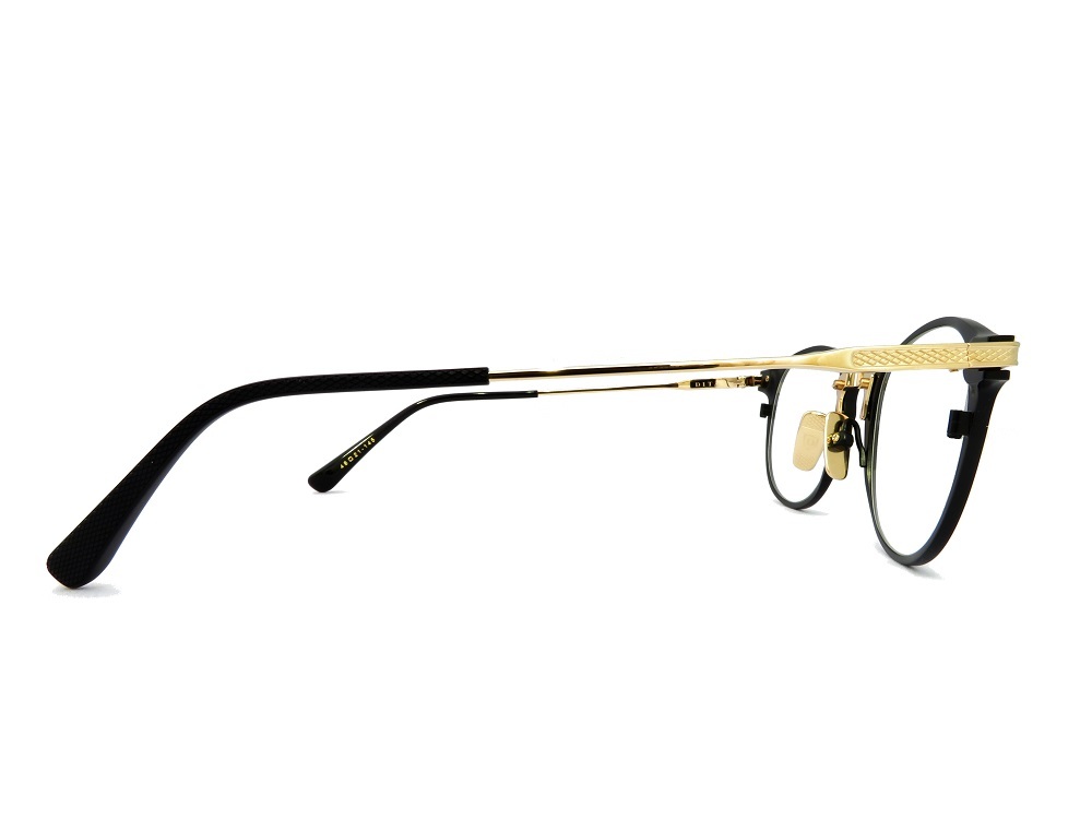 ディータ DITA メガネフレーム UNITED DRX-2078-A-BLK-GLD-48