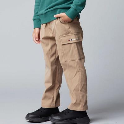 タスランカーゴロングパンツ(90~160cm)(90cm ベージュ): ボトム【べべ