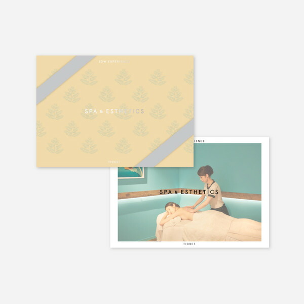 体験型カタログギフト 個室スパ＆エステチケット関東版 送料無料 / SOW