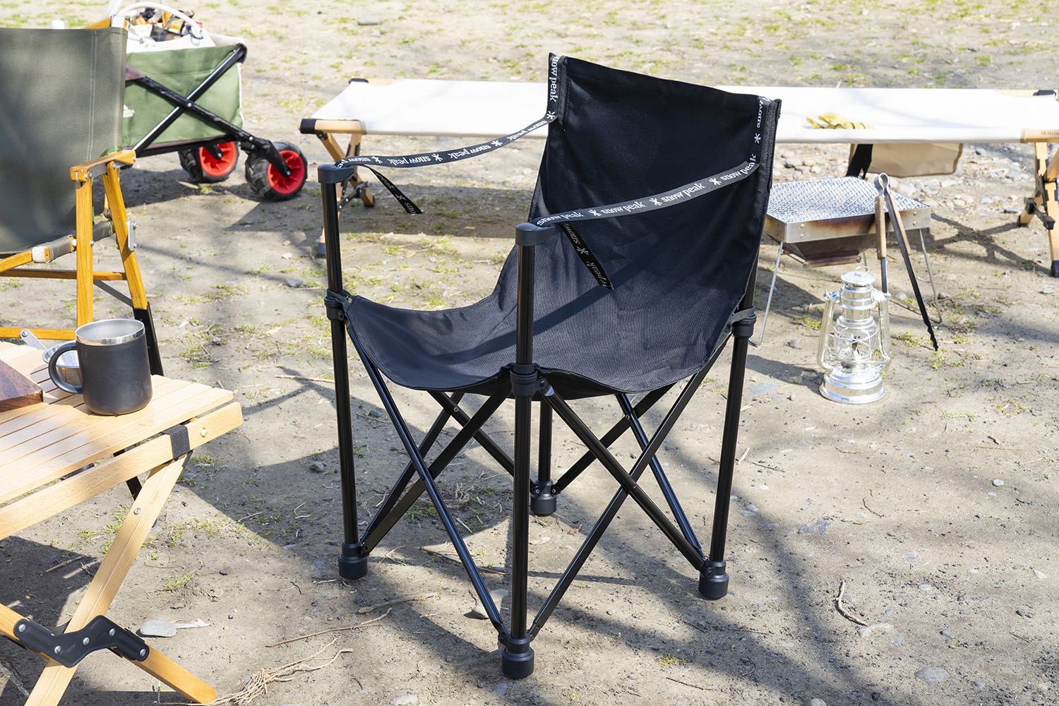 スノーピークチェア BLACK EDITION 希少品 スノーピークチェア BLACK