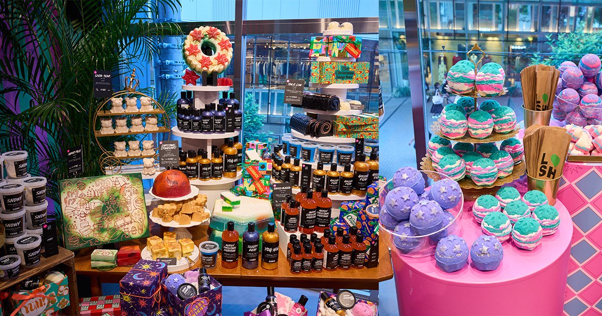 LUSH×クリスマスコフレ2025】限定バスボムやバブルバー、ギフトセット