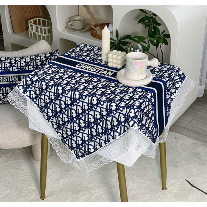ハイブランド ディオール テーブルクロス 簡約 布芸 タッセル型 レース