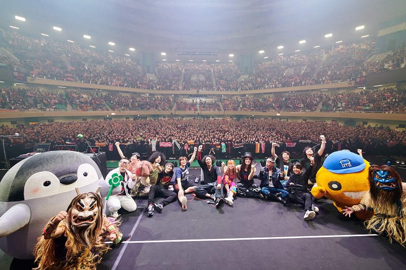 打首獄門同好会、初の武道館ライブ大盛況のうちに閉幕 | Daily News