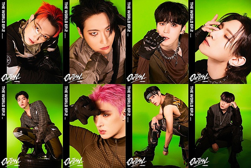 ATEEZ、ミニアルバム『THE WORLD EP.2 : OUTLAW』個人コンセプトフォト