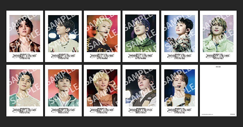 SEVENTEEN、コンサート映画『RIGHT HERE』入場者特典の配布決定 第1弾