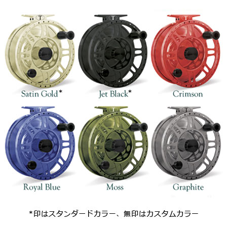 Tibor Series Fly Reel | ティボー・シリーズ・フライリール : BLUE DUN