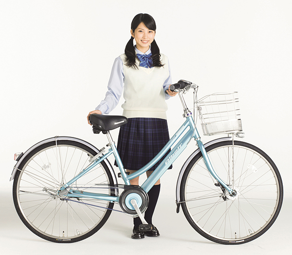 より耐久性と快適性をアップした通学用自転車のベストセラー