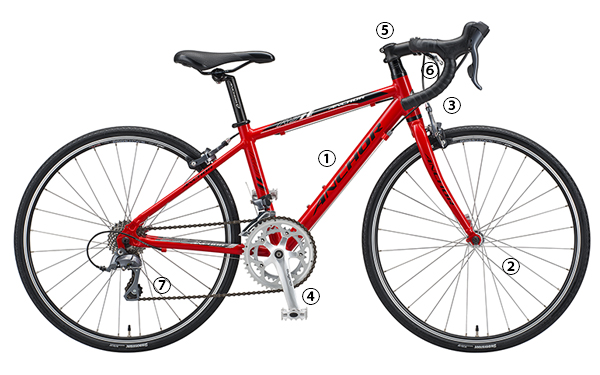 小学3〜6年生に向けた本格的ジュニアロードバイク 「ANCHOR RJ1」新