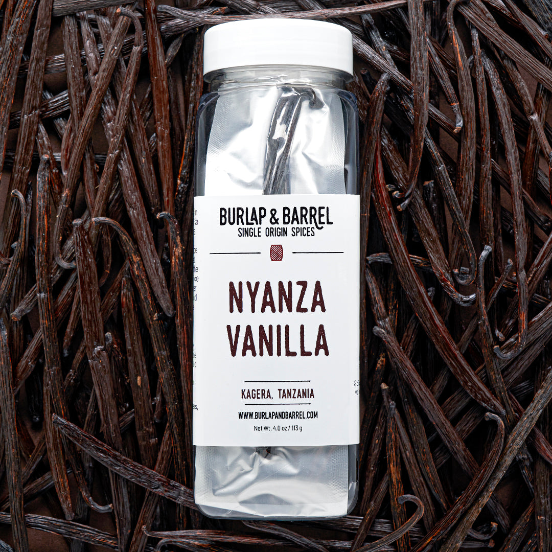 Nyanza Vanilla Beans • Single Origin Tanzanian Vanilla | Burlap