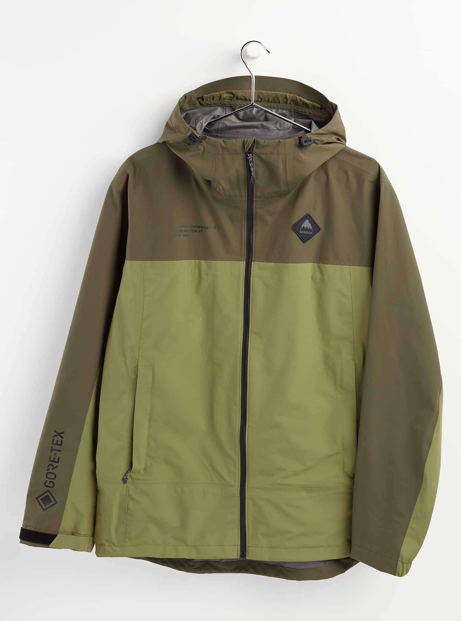 メンズ Burton GORE-TEX パックライト レインジャケット | Burton.com