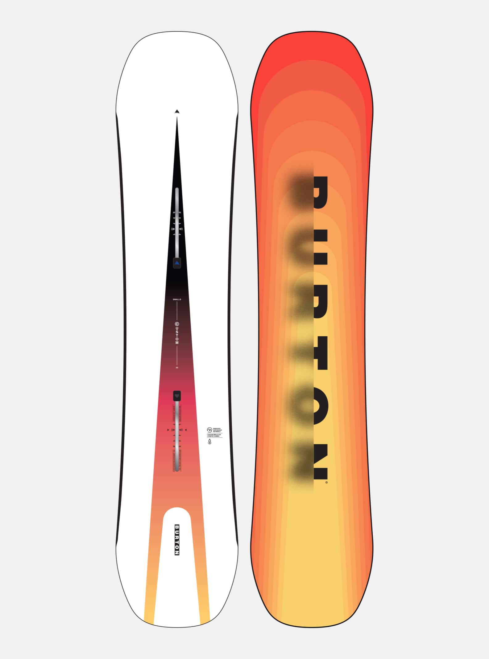 Kids' Burton Custom Smalls Camber Snowboard | Burton.com Winter