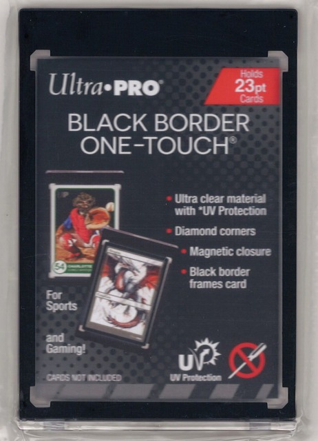 新品サプライ※ ウルトラプロ ワンタッチ マグネットホルダー 黒枠