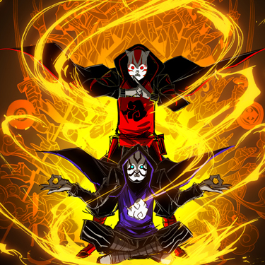 デジモン・ジントリック「スサノオモン」 - GODTAIL