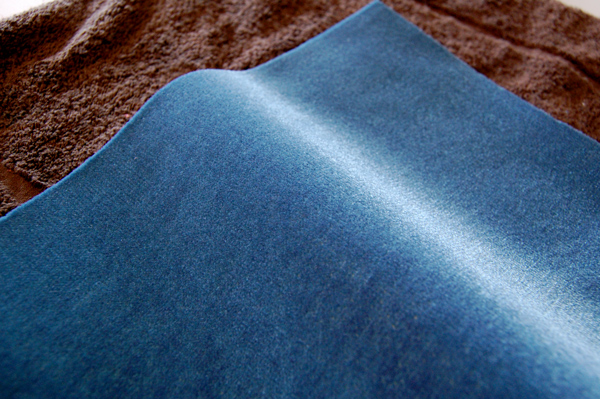 モケット 生地 群青色（ウルトラマリンブルー） - 合皮.jp - 人工皮革