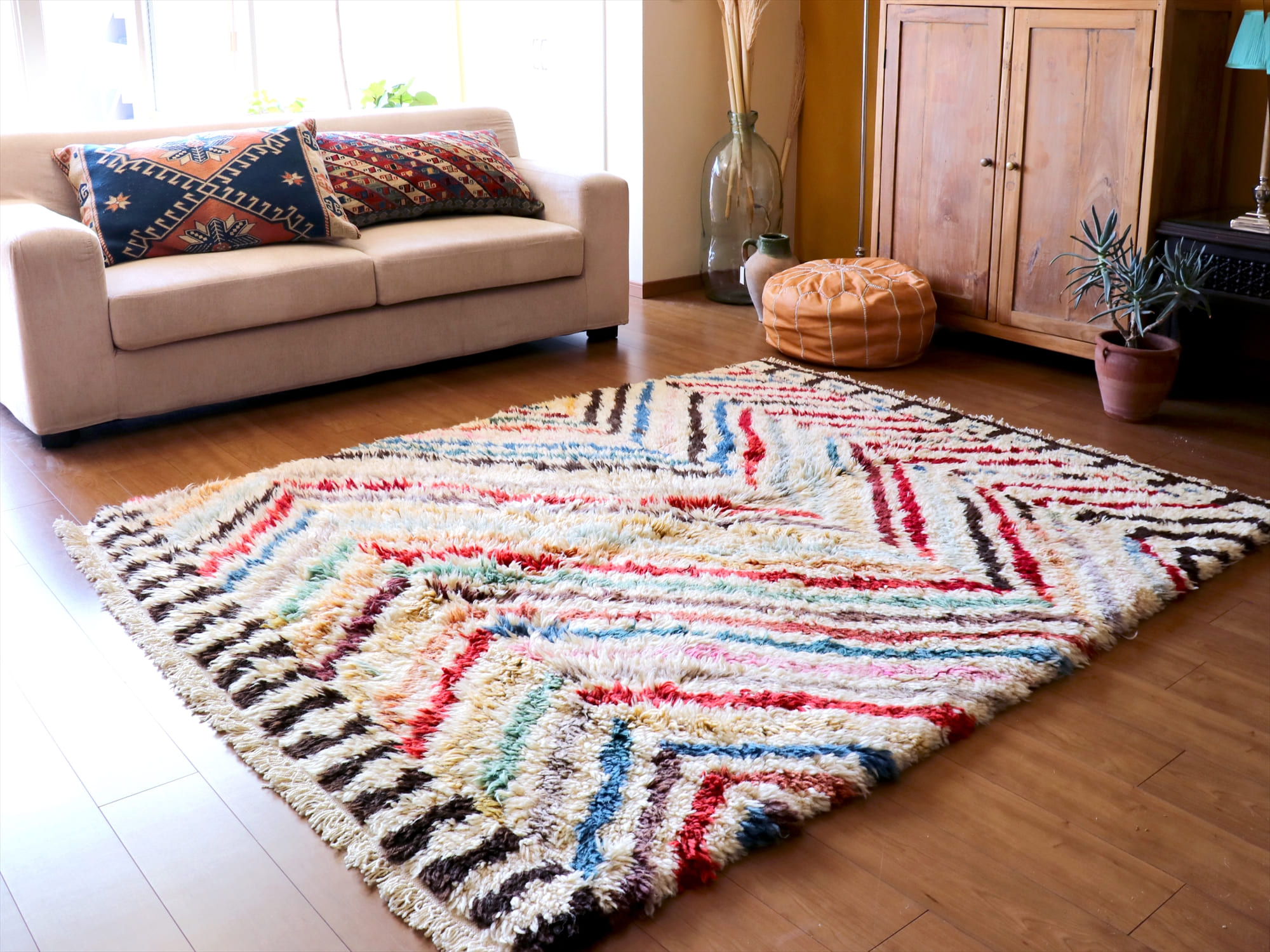 トライバルラグ 部族絨毯/Tulu トゥル トルコ・手織りカーペット