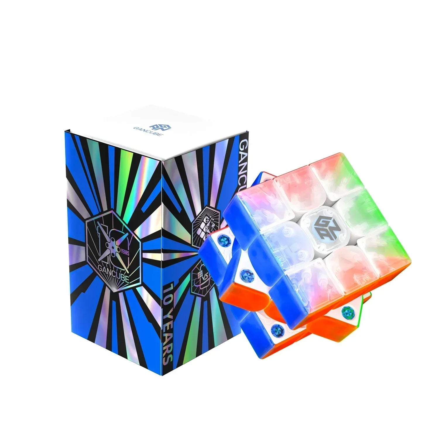 GAN356 M E Ten Years Classic Gift Set UV Coated | GANCUBE